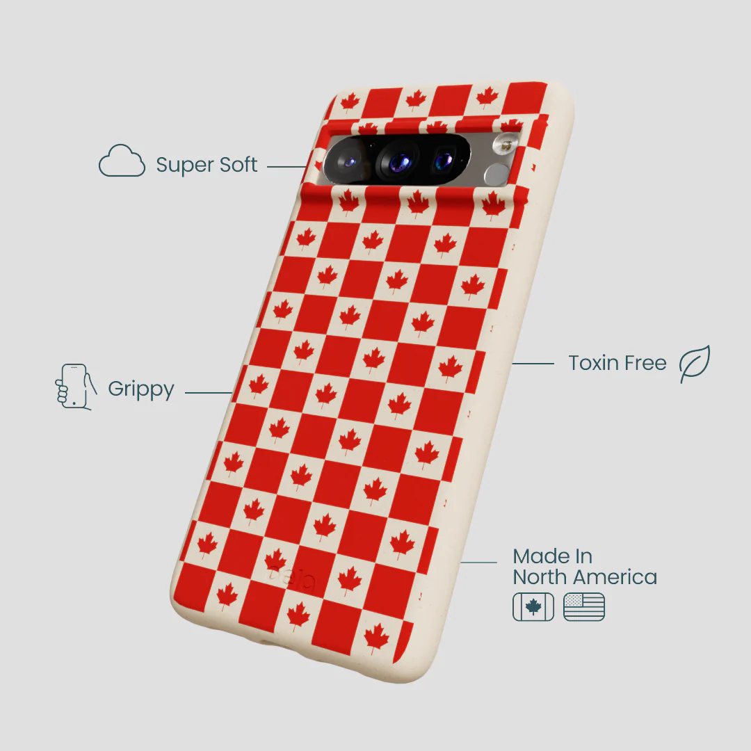 Seashell Canadian Flag Google Pixel 8 Pro Case - Image 4