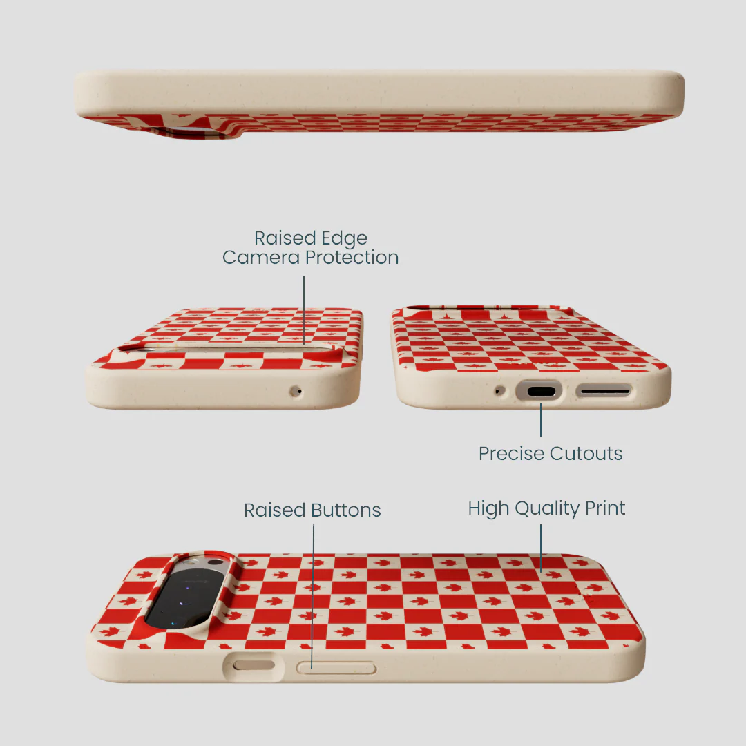 Seashell Canadian Flag Google Pixel 9 Pro XL Case - Image 3