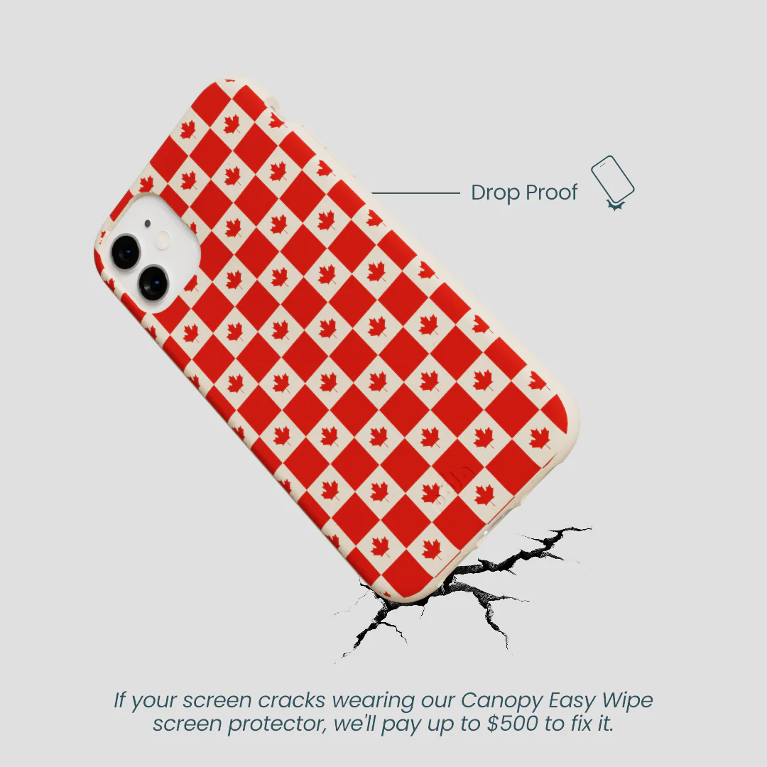 Seashell Canadian Flag iPhone 11 Case - Image 5