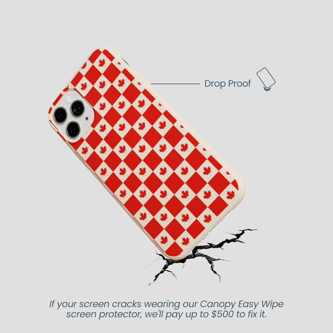 Seashell Canadian Flag iPhone 11 Pro Case - Image 5