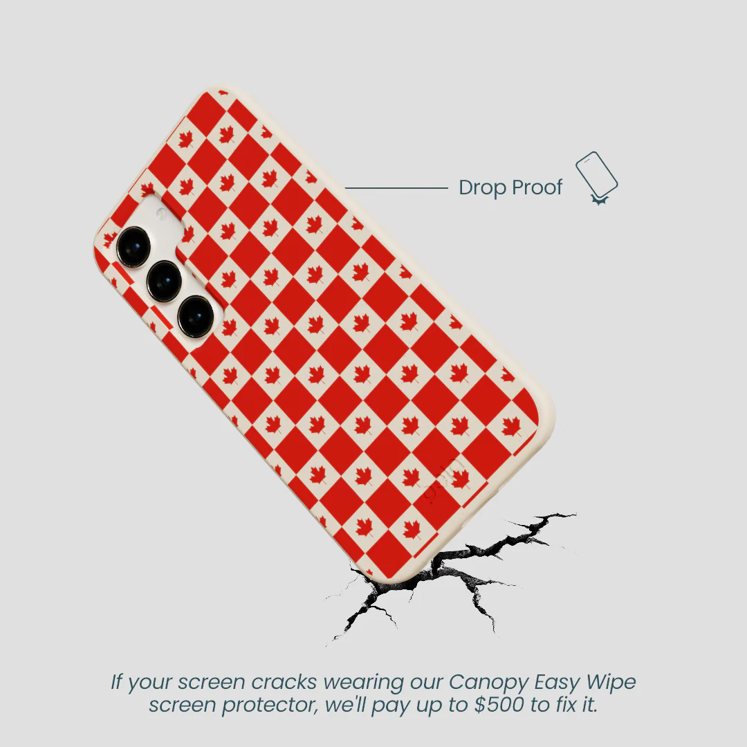Seashell Canadian Flag Samsung Galaxy S23 Case - Image 5