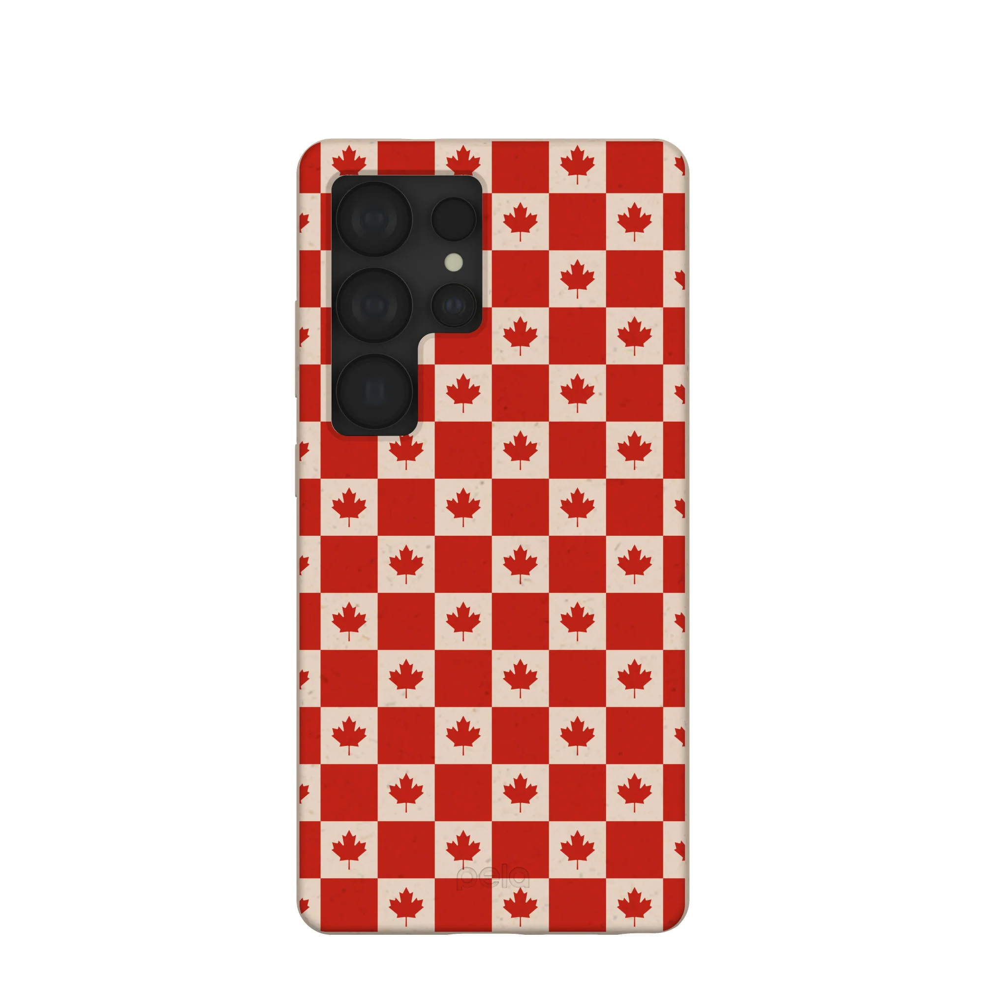 Seashell Canadian Flag Samsung Galaxy S25 Ultra Case