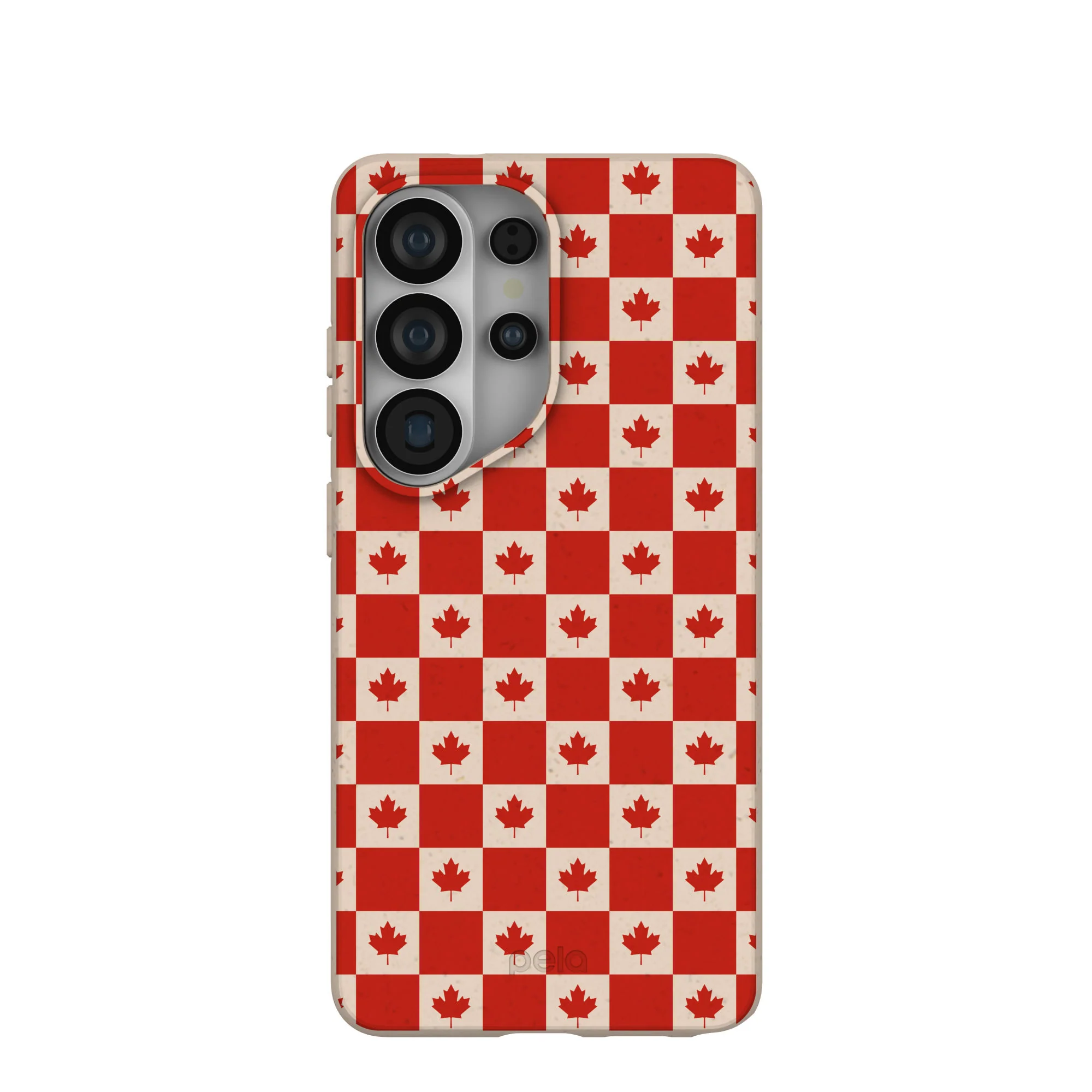 Seashell Canadian Flag Samsung Galaxy S26 Ultra Case