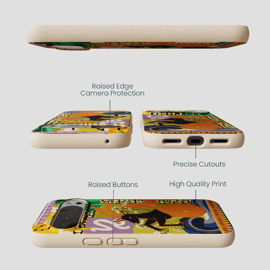 Seashell Capricorn Sea Goat Google Pixel 10 Pro XL Case - Image 2