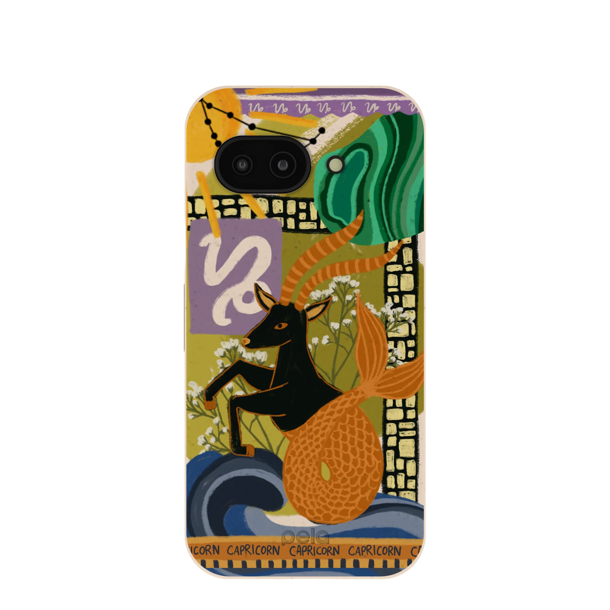 Seashell Capricorn Sea Goat Google Pixel 9a Case