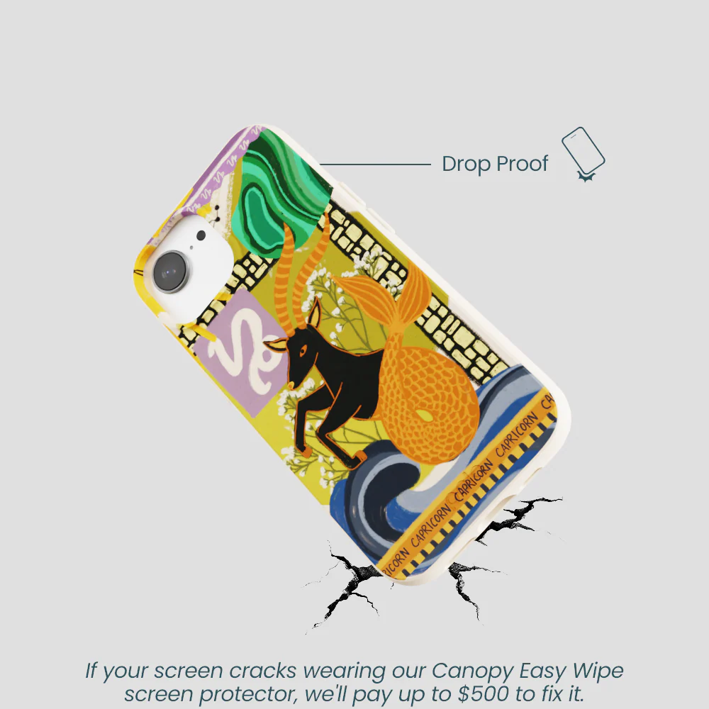 Seashell Capricorn Sea Goat iPhone 16e/17e Case - Image 5