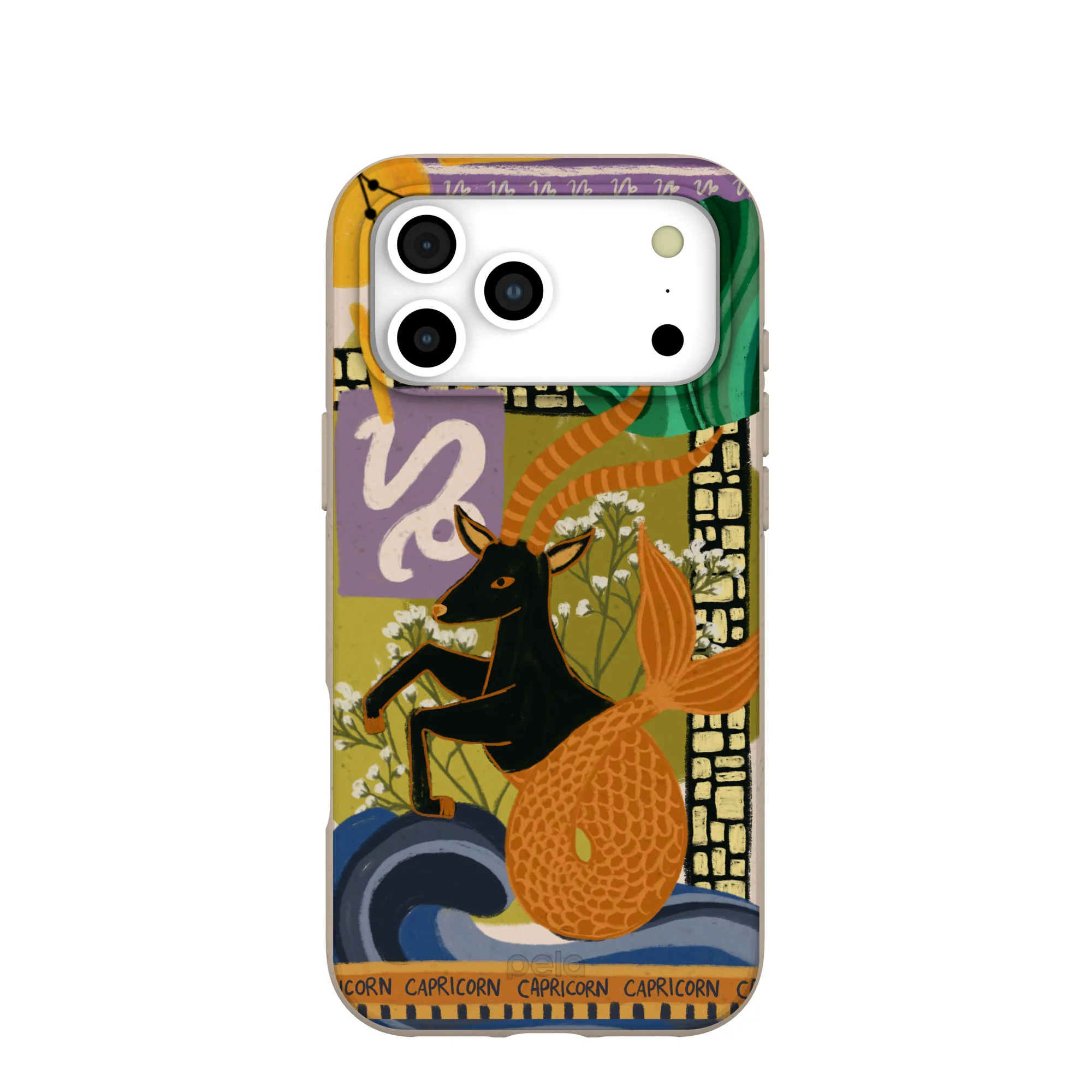 Seashell Capricorn Sea Goat iPhone 17 Pro Max Case