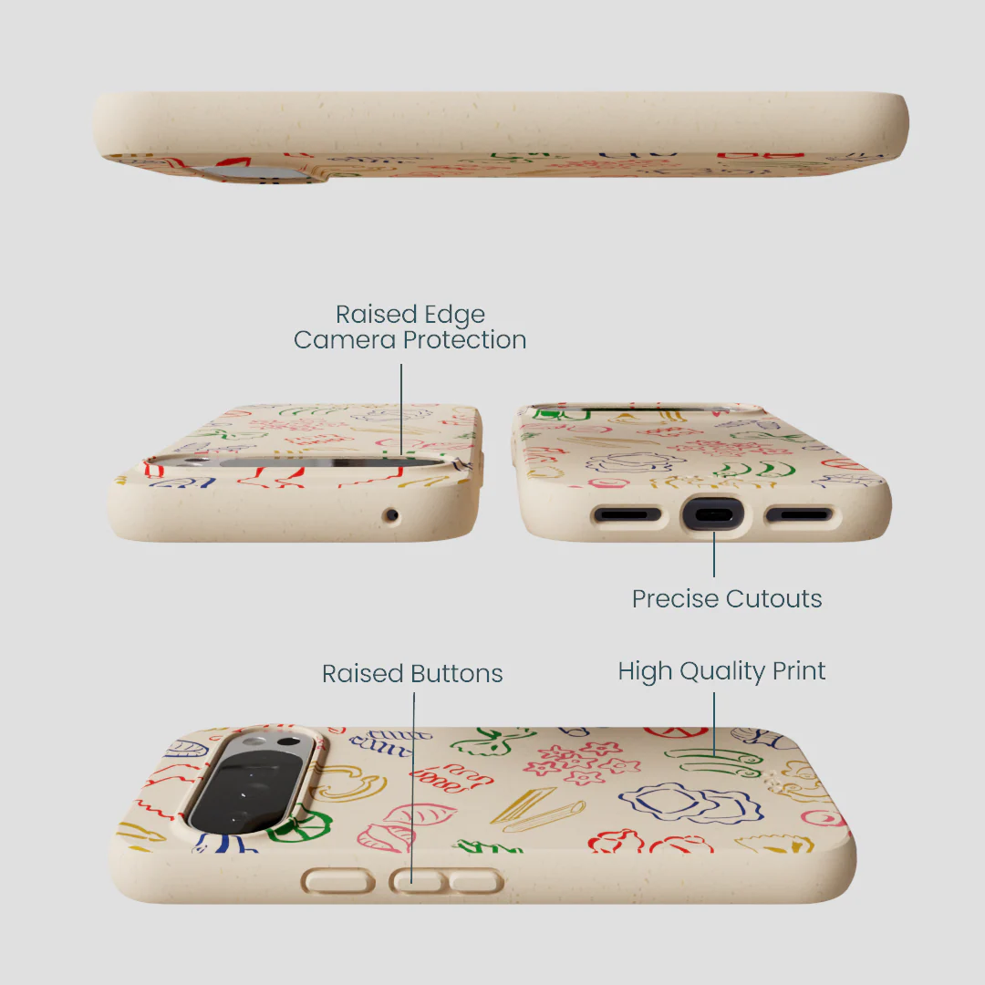 Seashell Carbs Google Pixel 10 Pro XL Case - Image 3