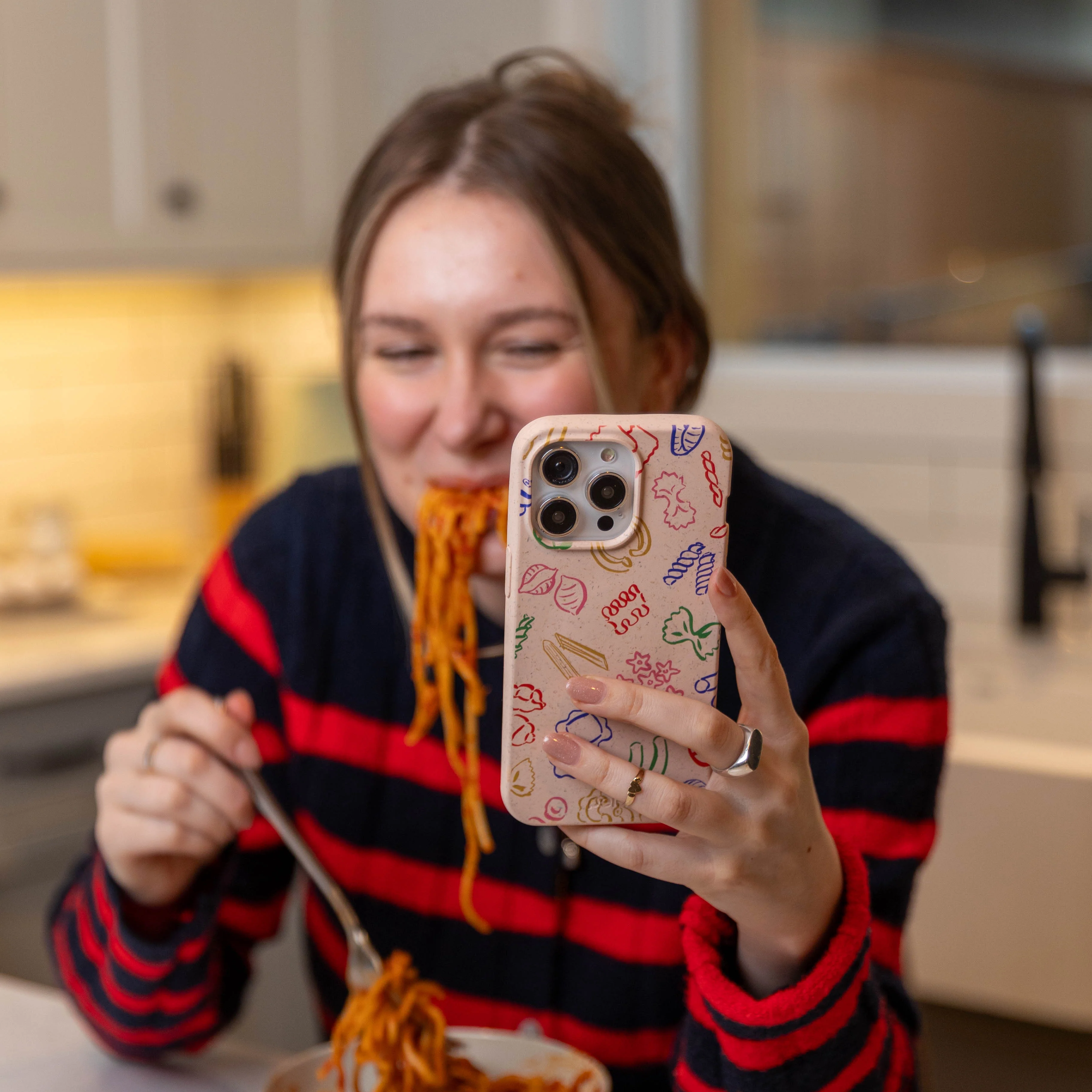 Seashell Carbs Google Pixel 10a Case - Image 5