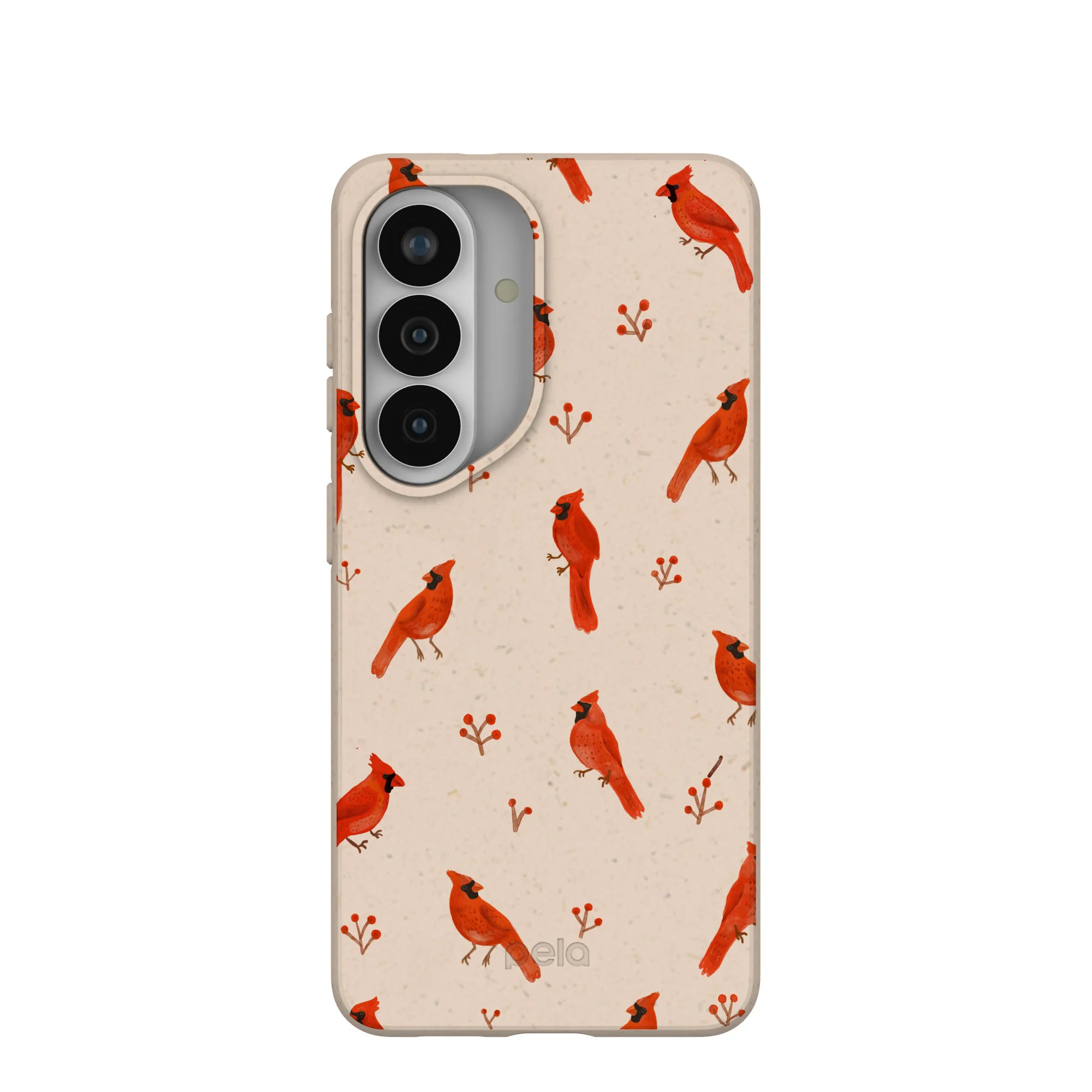 Seashell Cardinals Samsung Galaxy S26 Case