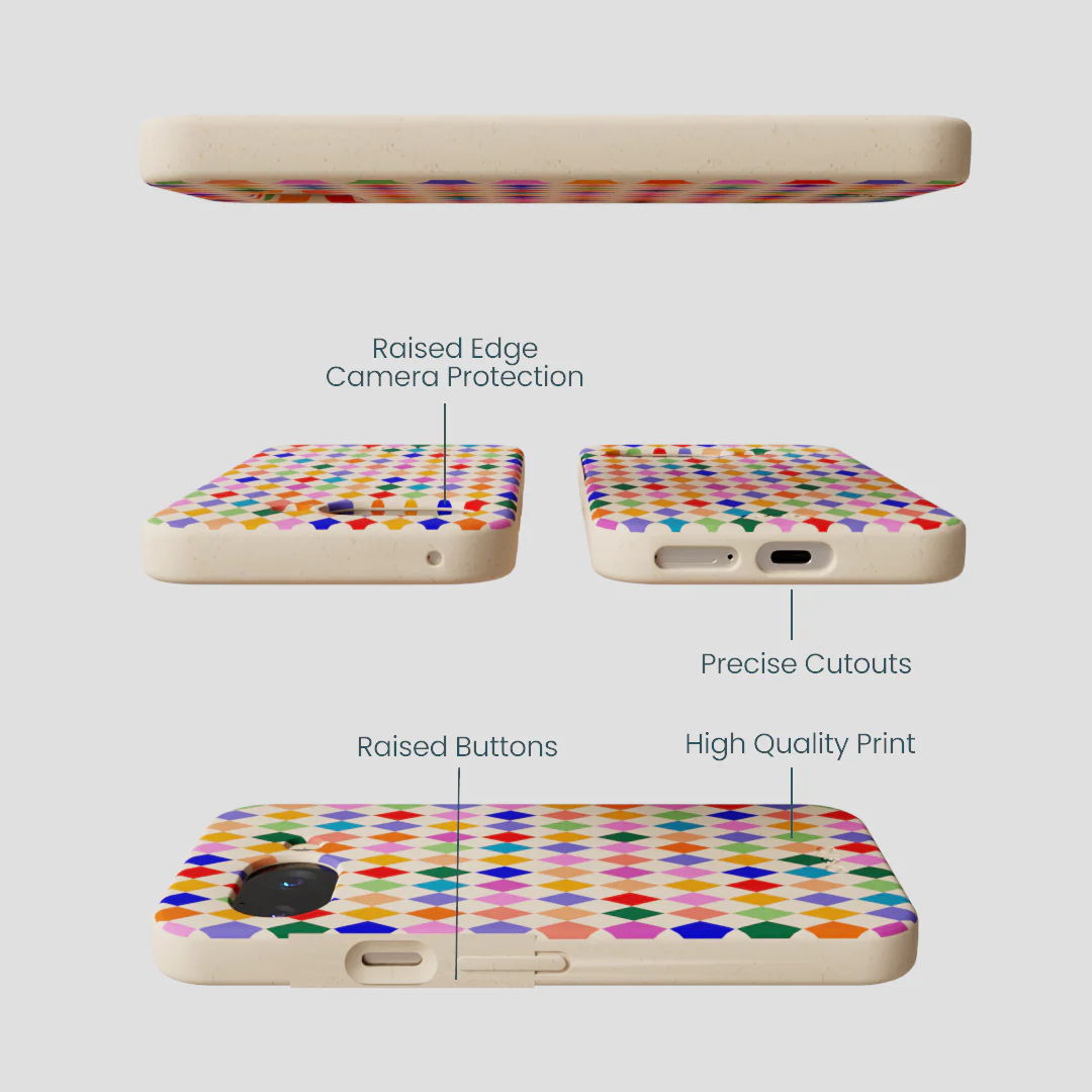 Seashell Carnival Jewels Google Pixel 9a Case - Image 3
