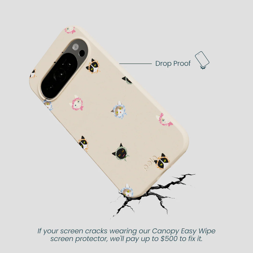 Seashell Cat Couture Google Pixel 10/10 Pro Case - Image 5