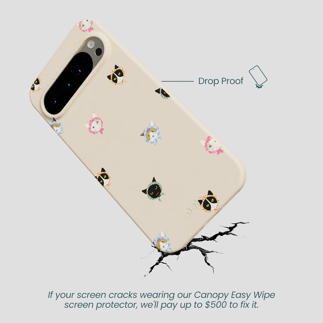 Seashell Cat Couture Google Pixel 9 Pro XL Case - Image 4