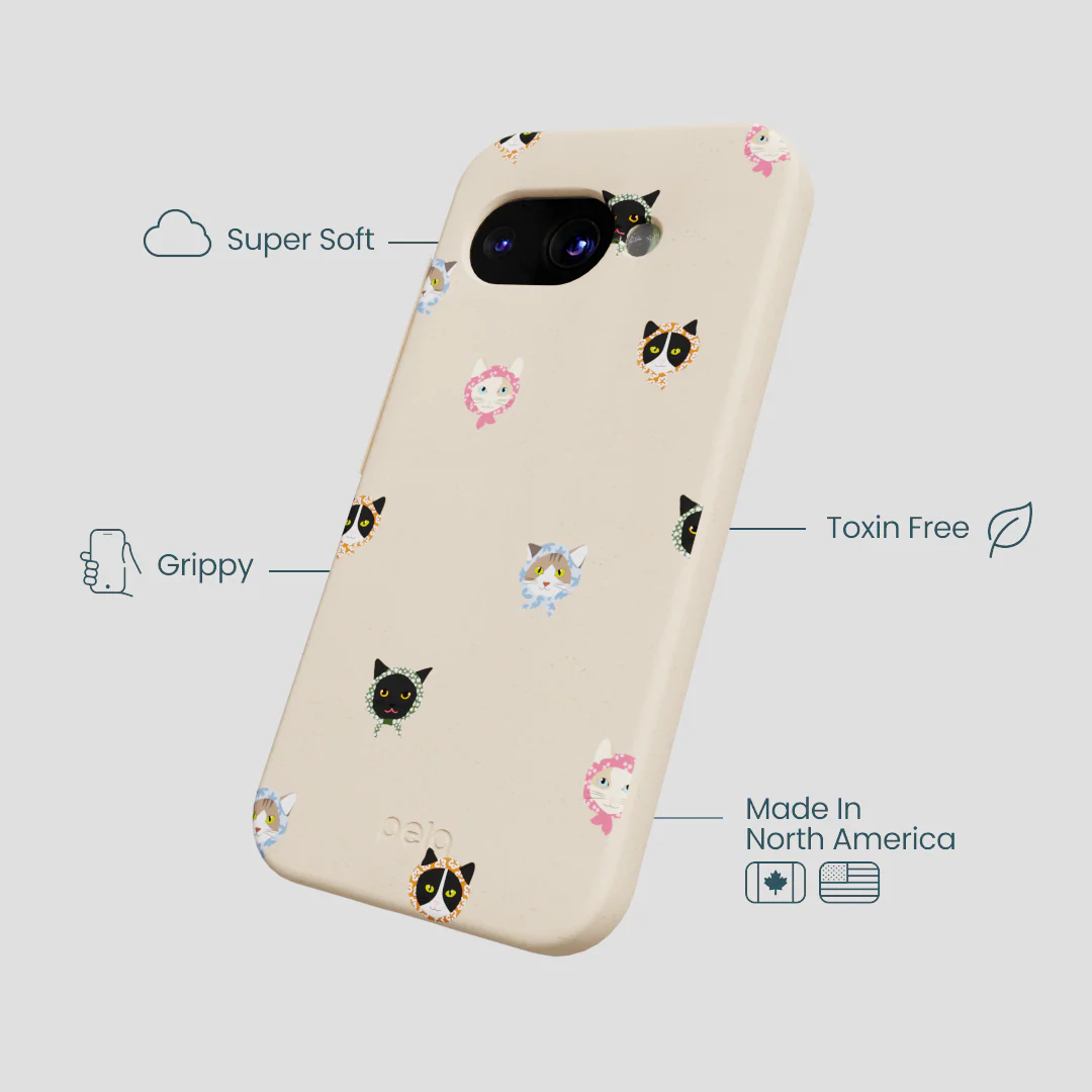 Seashell Cat Couture Google Pixel 9a Case - Image 3