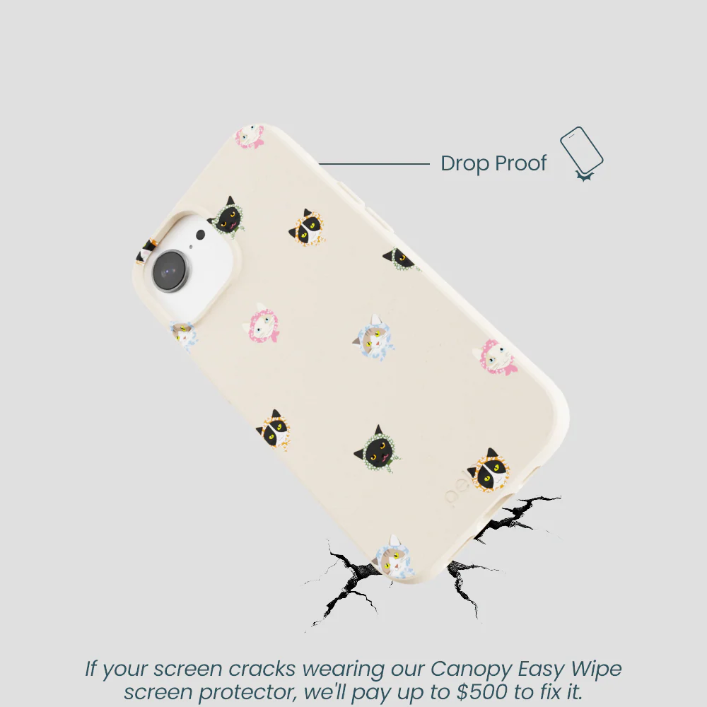 Seashell Cat Couture iPhone 16e/17e Case - Image 5