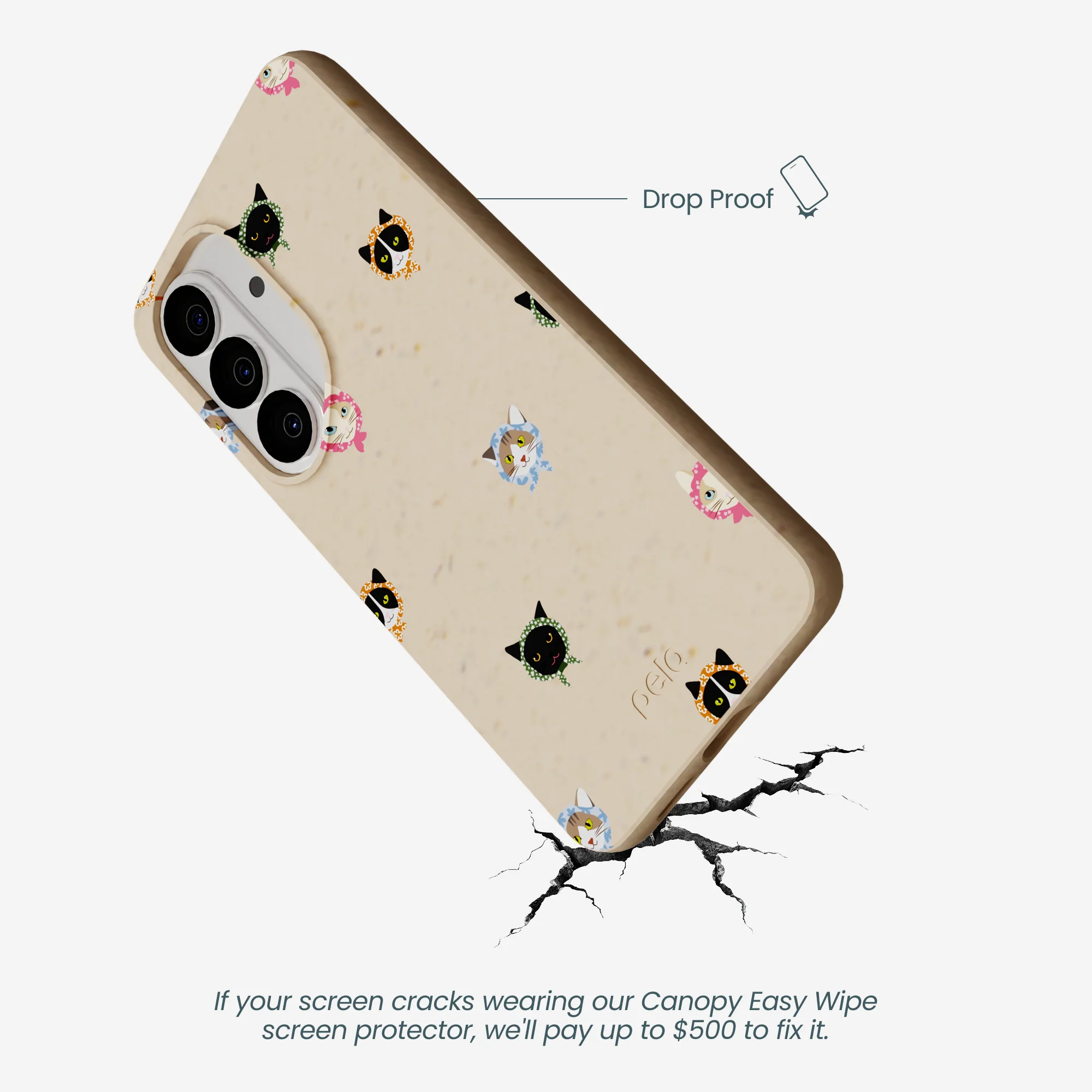 Seashell Cat Couture Samsung Galaxy S26 Case - Image 4