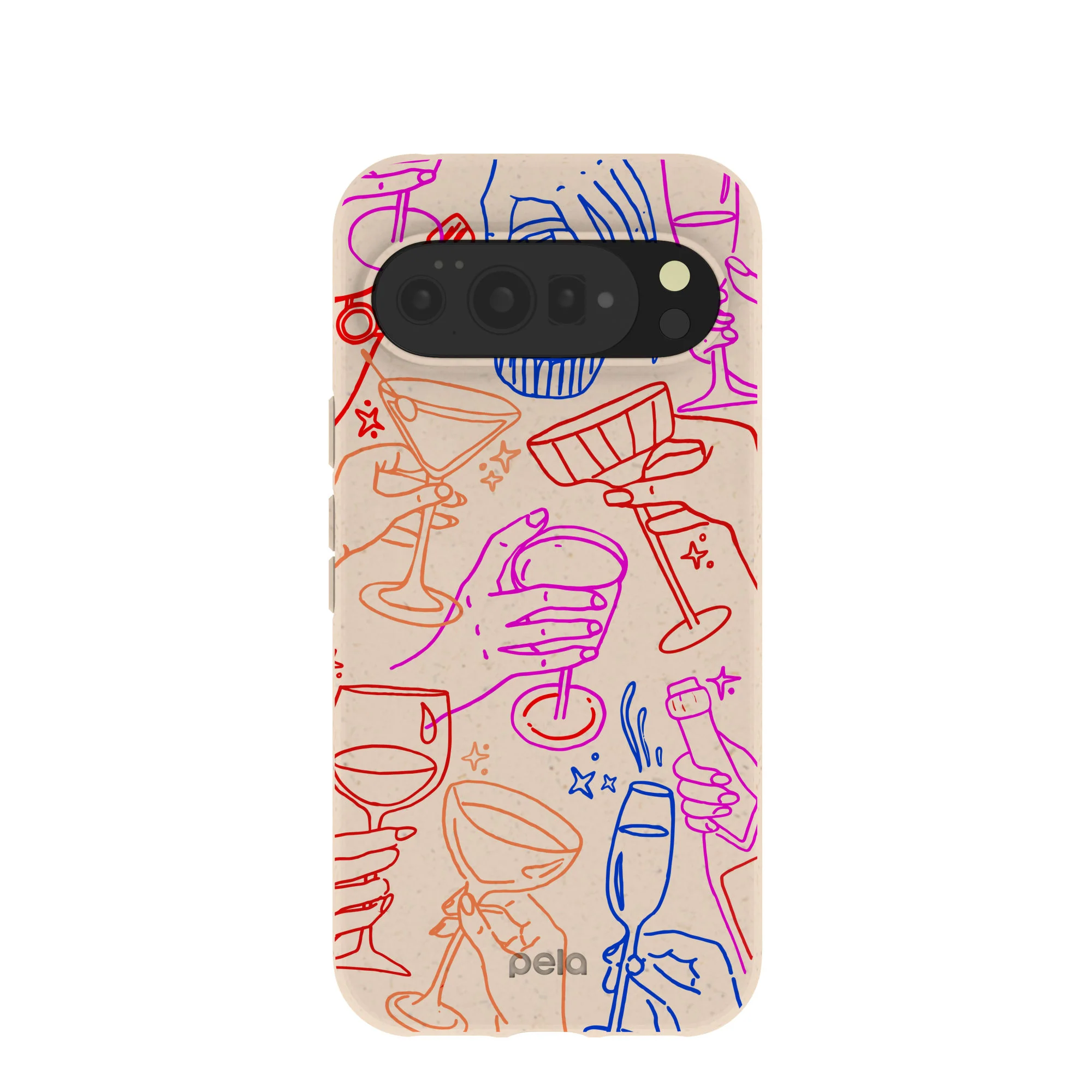 Seashell Cheers Club Google Pixel 10 Pro XL Case