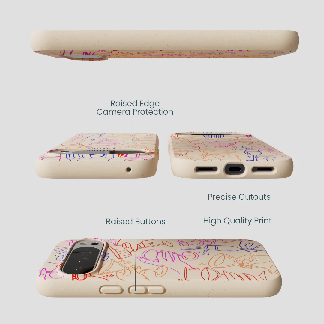 Seashell Cheers Club Google Pixel 10 Pro XL Case - Image 3
