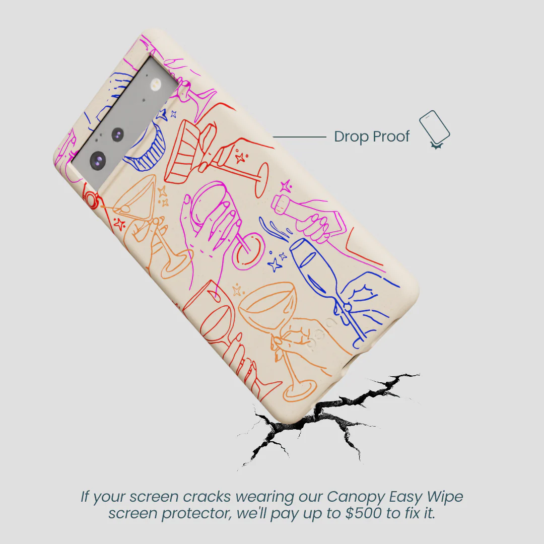 Seashell Cheers Club Google Pixel 6a Case - Image 5
