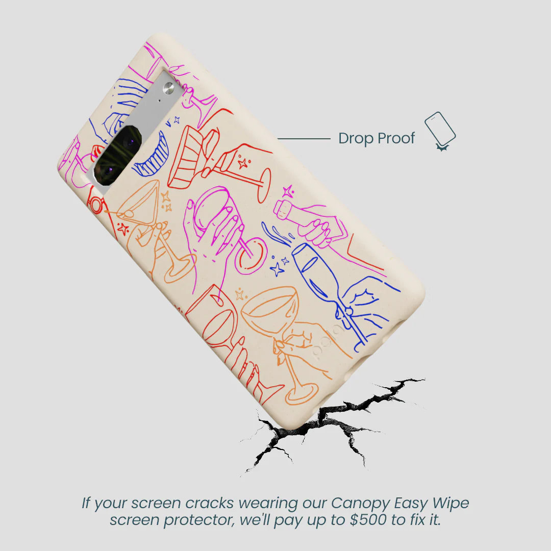 Seashell Cheers Club Google Pixel 7 Case - Image 5