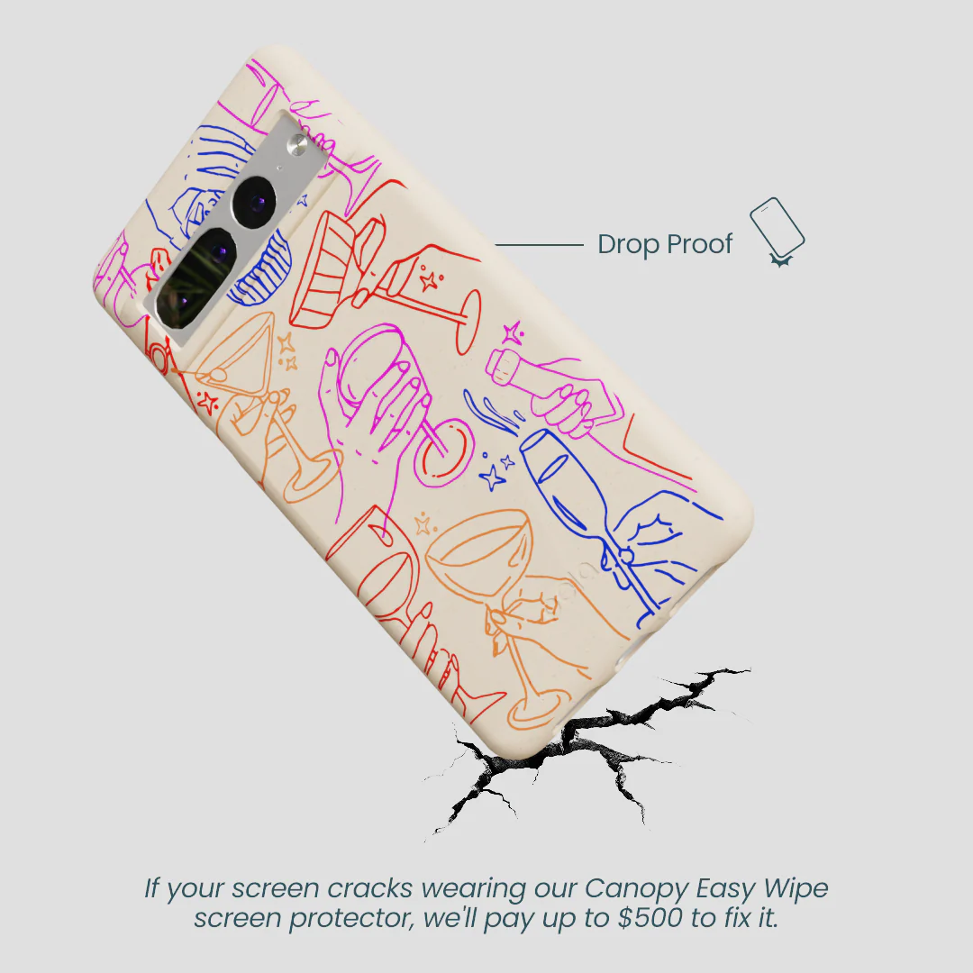 Seashell Cheers Club Google Pixel 7 Pro Case - Image 5