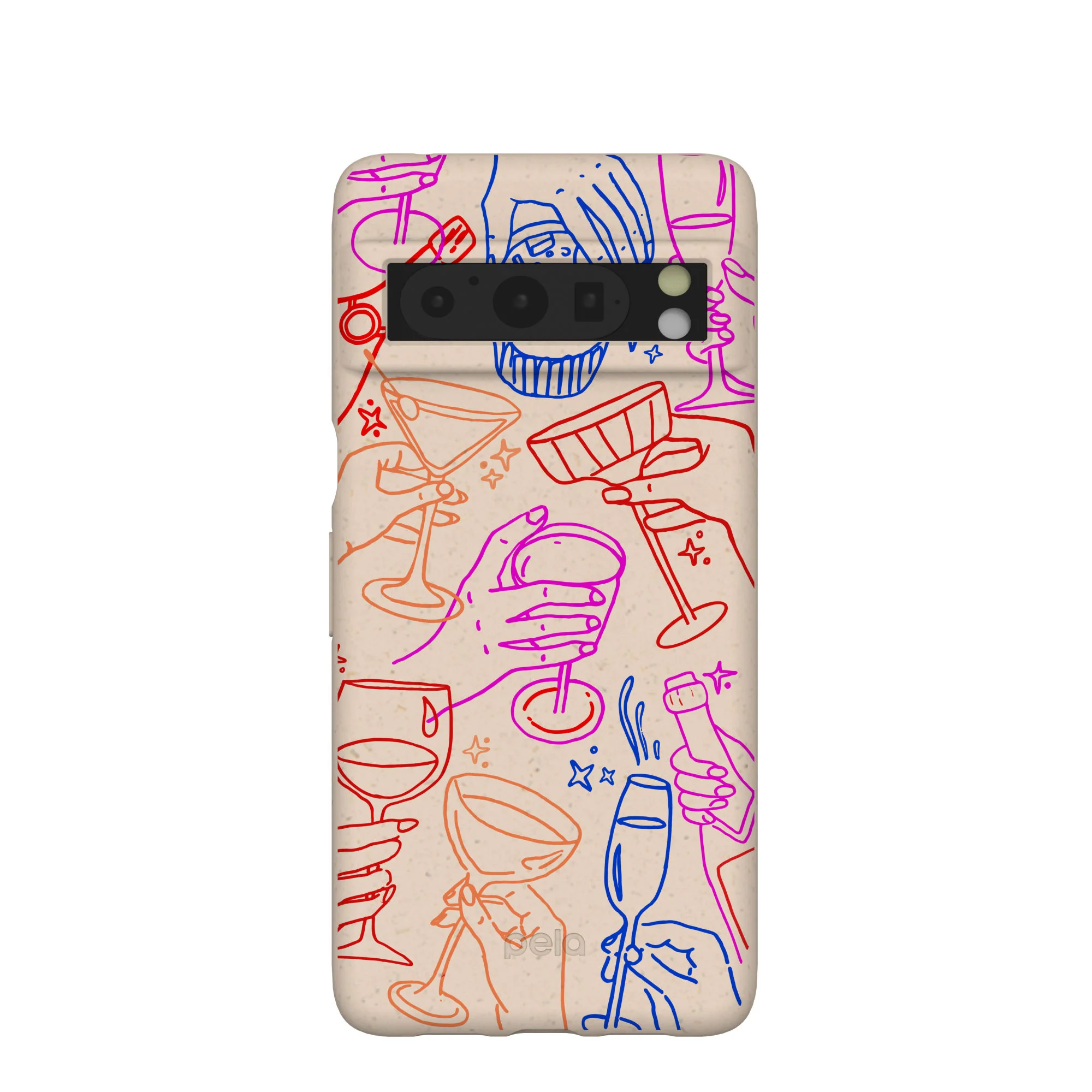 Seashell Cheers Club Google Pixel 8 Pro Case
