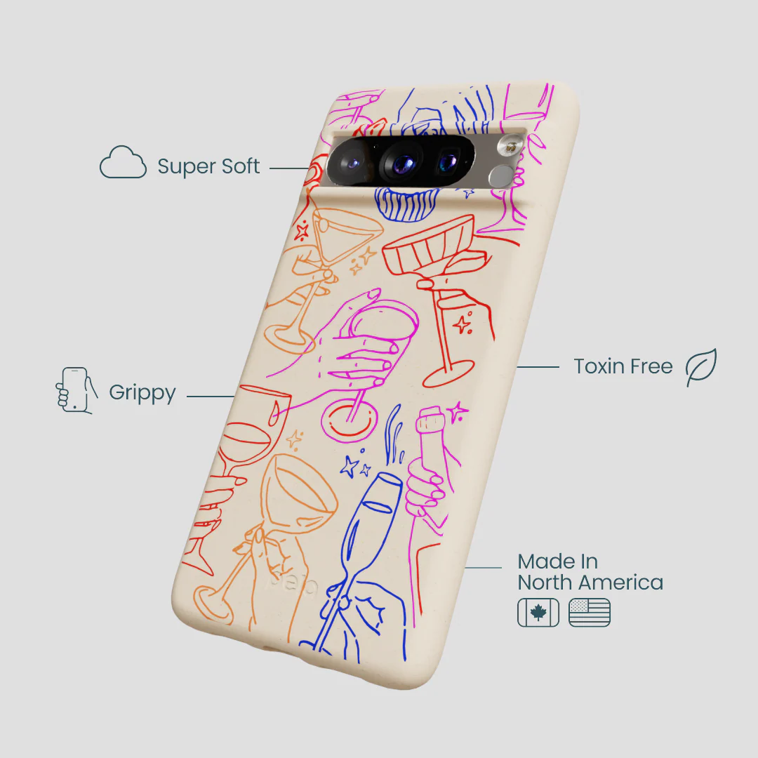 Seashell Cheers Club Google Pixel 8 Pro Case - Image 4