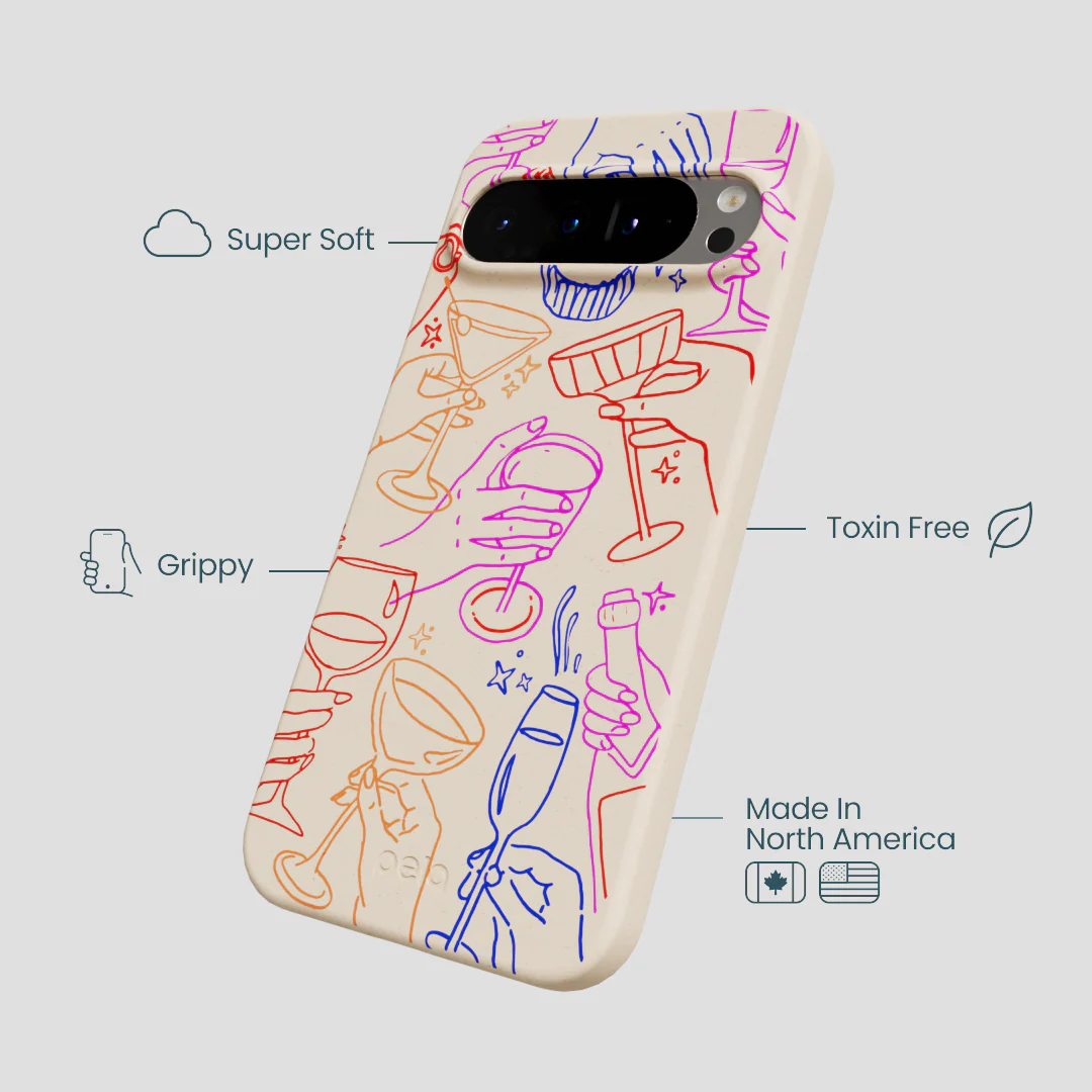 Seashell Cheers Club Google Pixel 9 Pro XL Case - Image 4