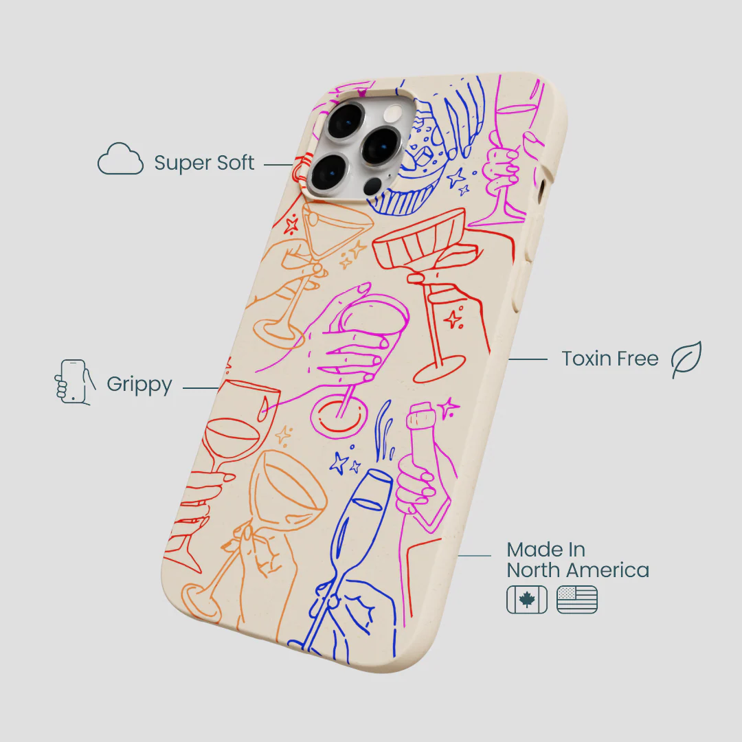 Seashell Cheers Club iPhone 12 Pro Max Case - Image 4