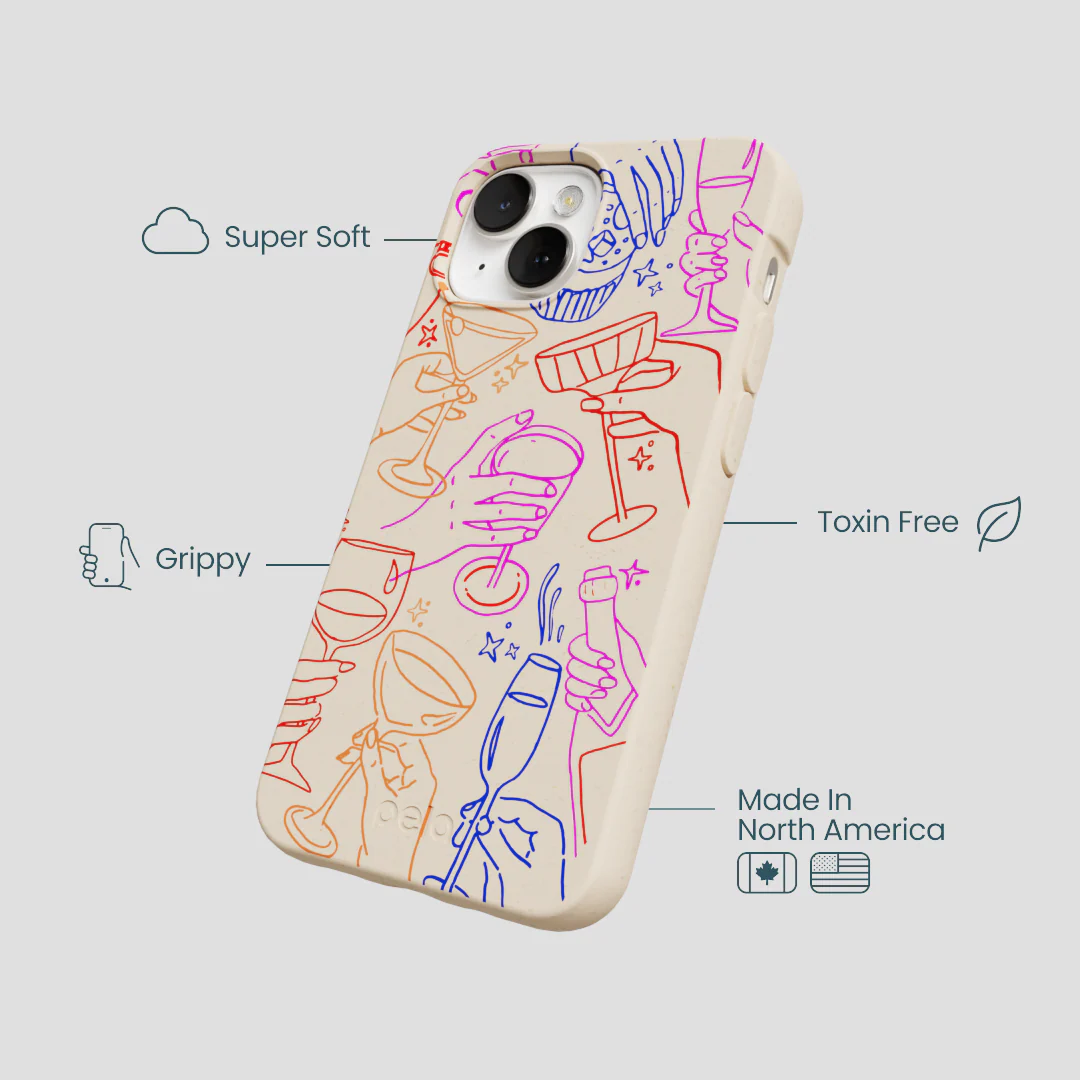 Seashell Cheers Club iPhone 13 Case - Image 4