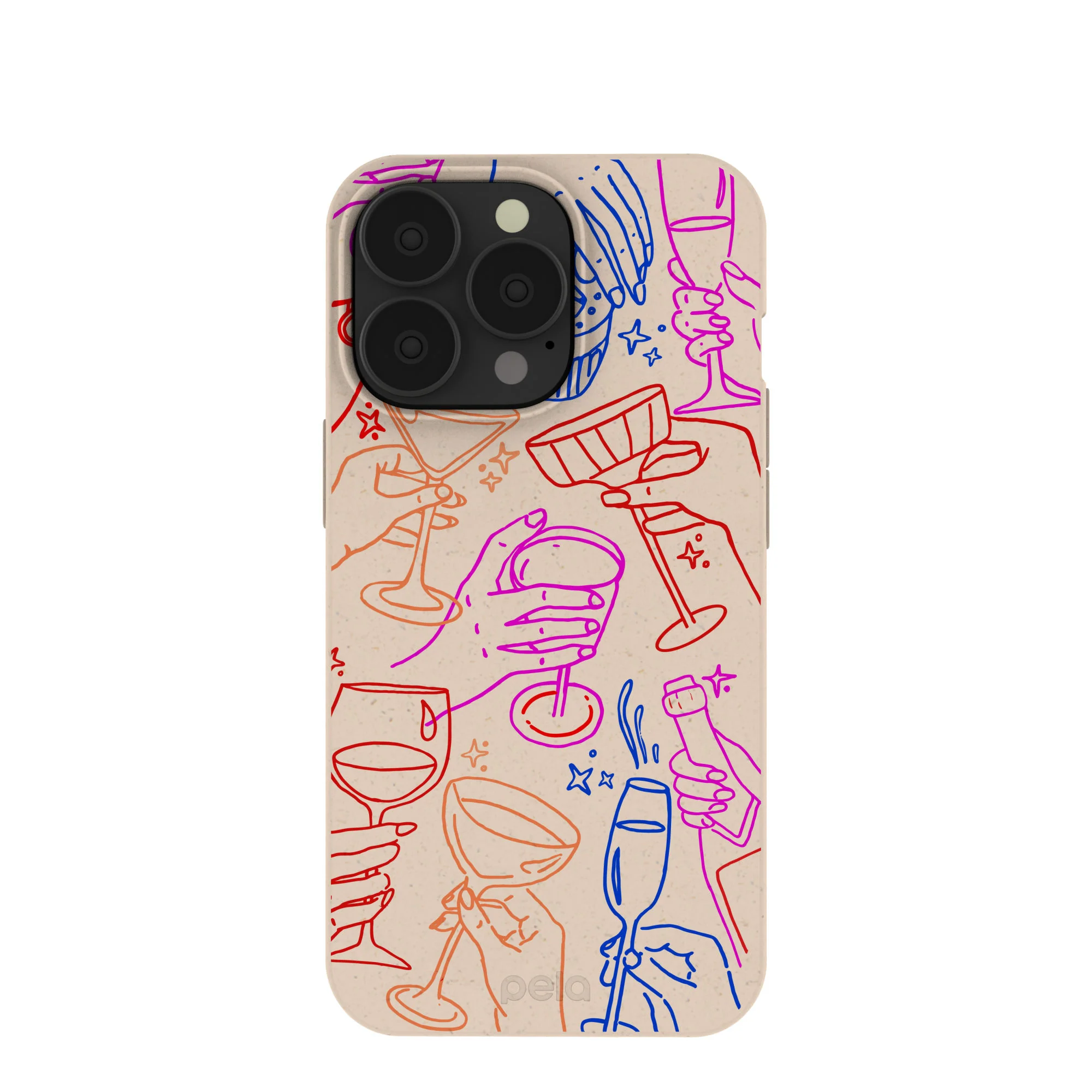 Seashell Cheers Club iPhone 13 Pro Case
