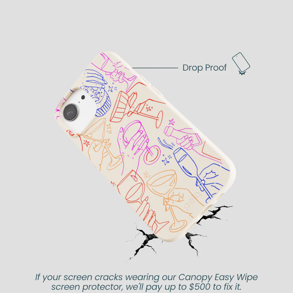Seashell Cheers Club iPhone 16e/17e Case - Image 5