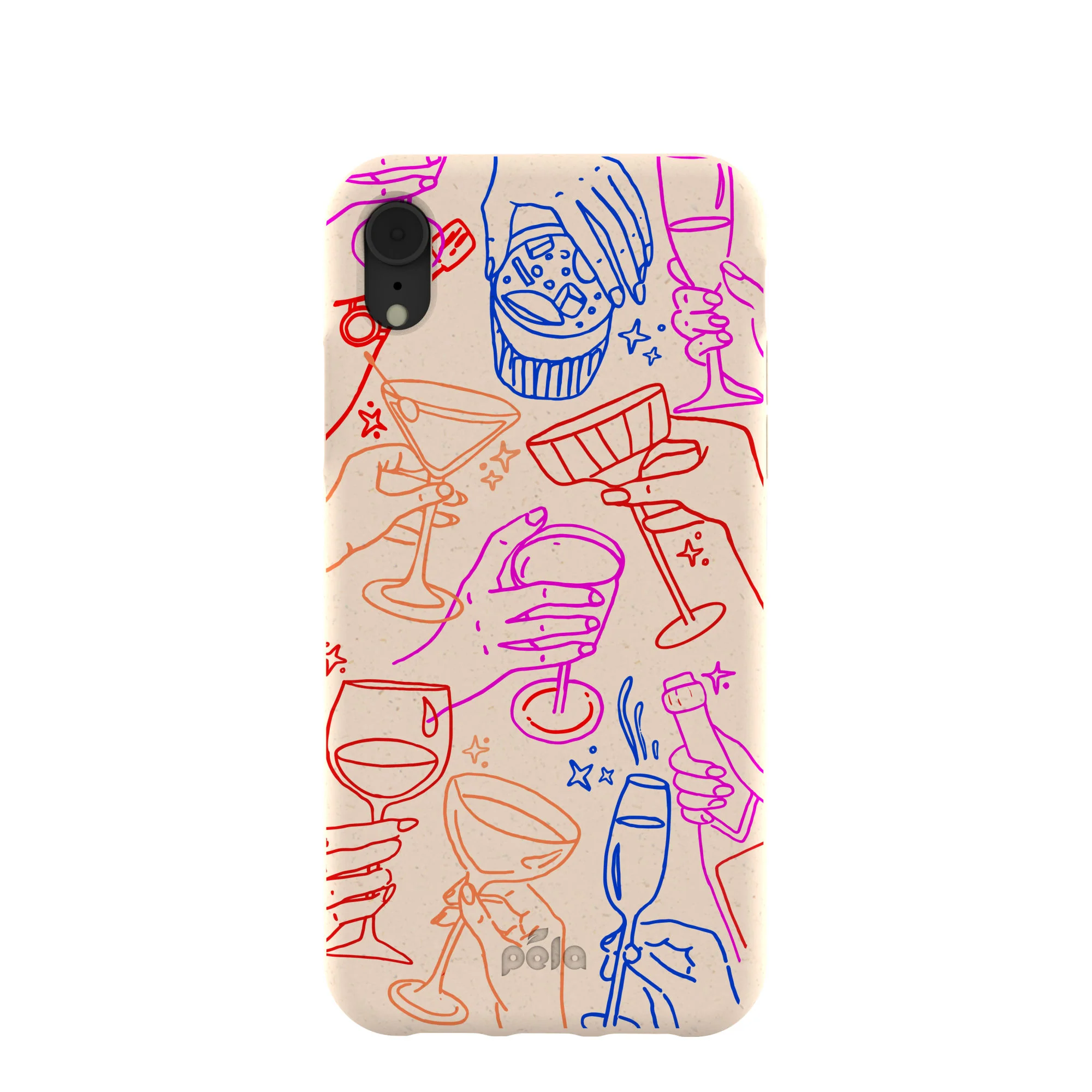 Seashell Cheers Club iPhone XR Case