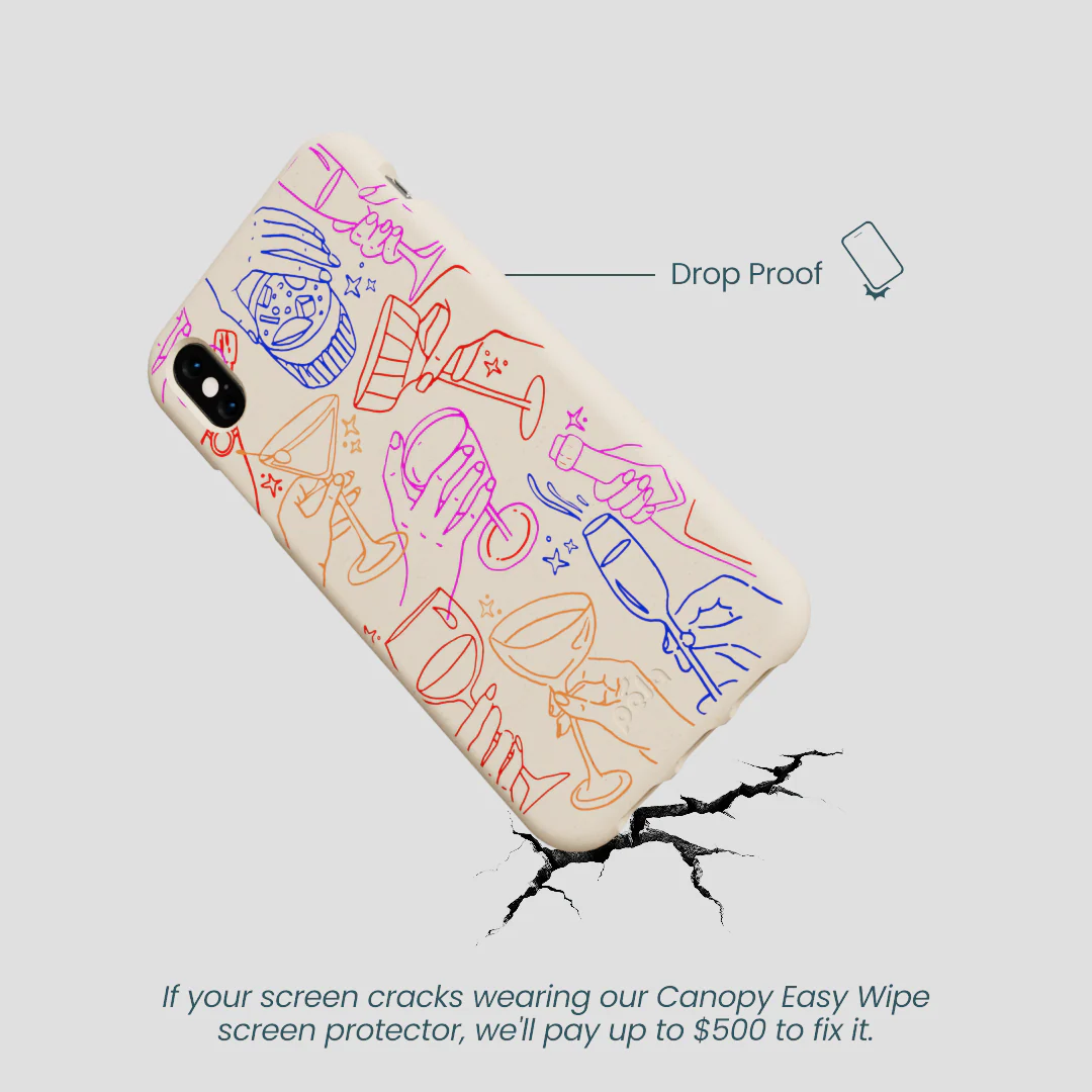 Seashell Cheers Club iPhone XR Case - Image 5