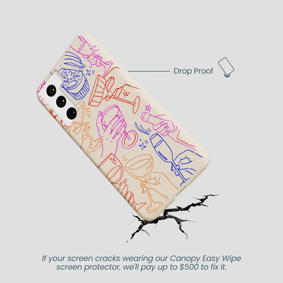 Seashell Cheers Club Samsung Galaxy S21 Case - Image 5