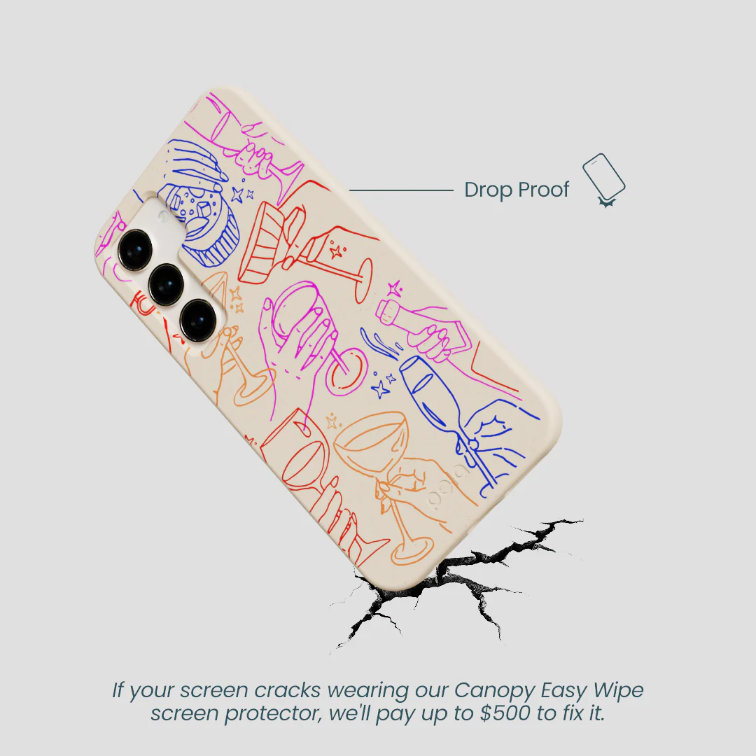 Seashell Cheers Club Samsung Galaxy S23 Case - Image 5