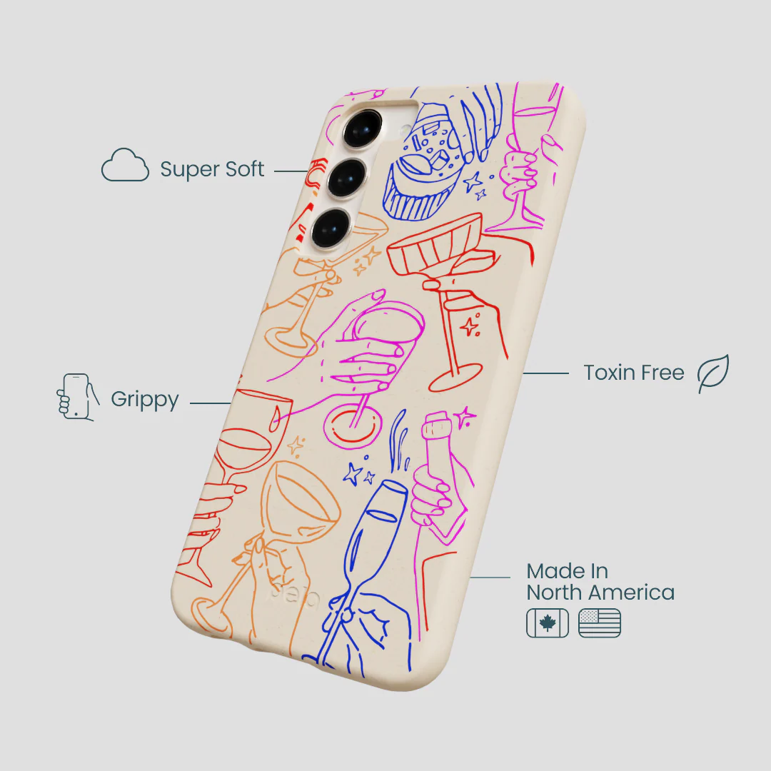 Seashell Cheers Club Samsung Galaxy S24+(Plus) Case - Image 4