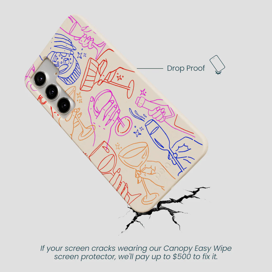 Seashell Cheers Club Samsung Galaxy S25+(Plus) Case - Image 5