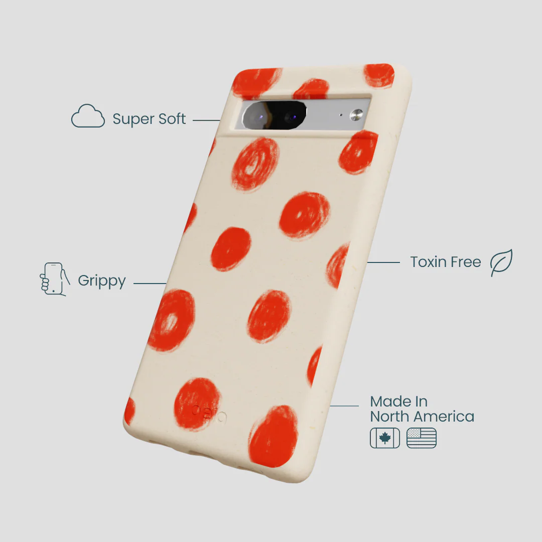 Seashell Cheery Dots Google Pixel 7 Case - Image 4