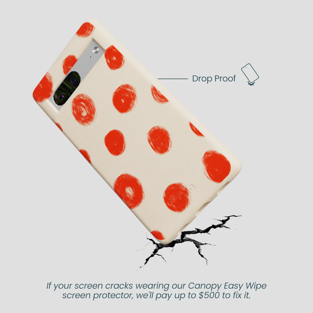 Seashell Cheery Dots Google Pixel 7 Case - Image 5