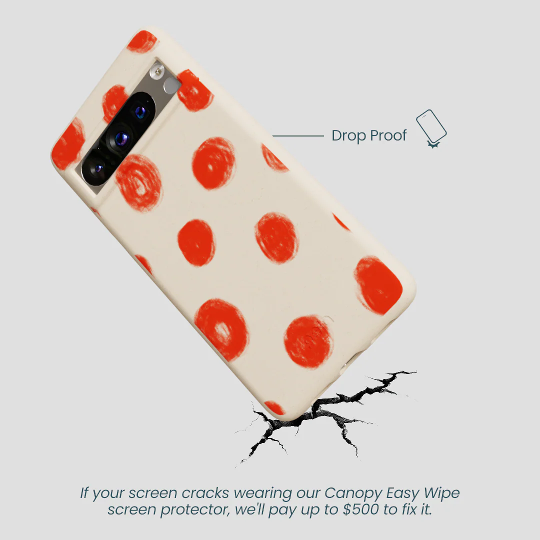 Seashell Cheery Dots Google Pixel 8 Pro Case - Image 5