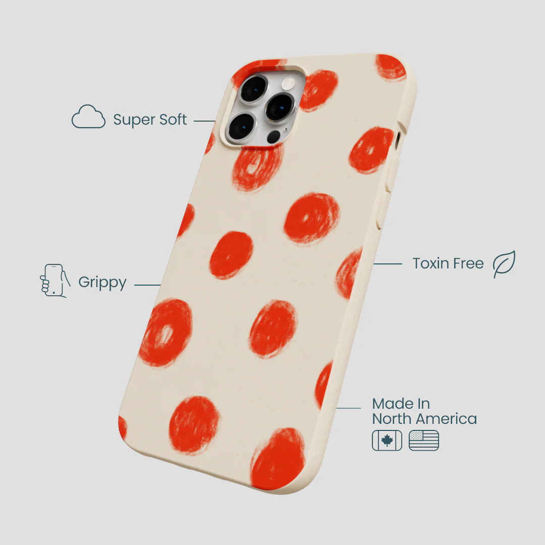 Seashell Cheery Dots iPhone 12 Pro Max Case - Image 4