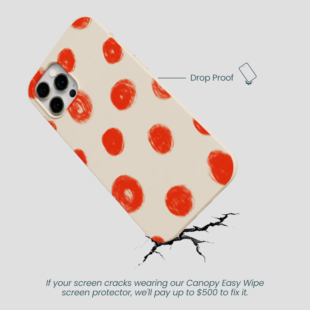 Seashell Cheery Dots iPhone 12 Pro Max Case - Image 5