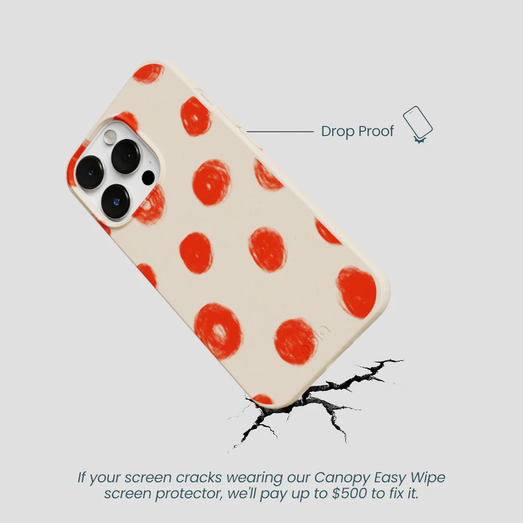 Seashell Cheery Dots iPhone 13 Pro Case - Image 5
