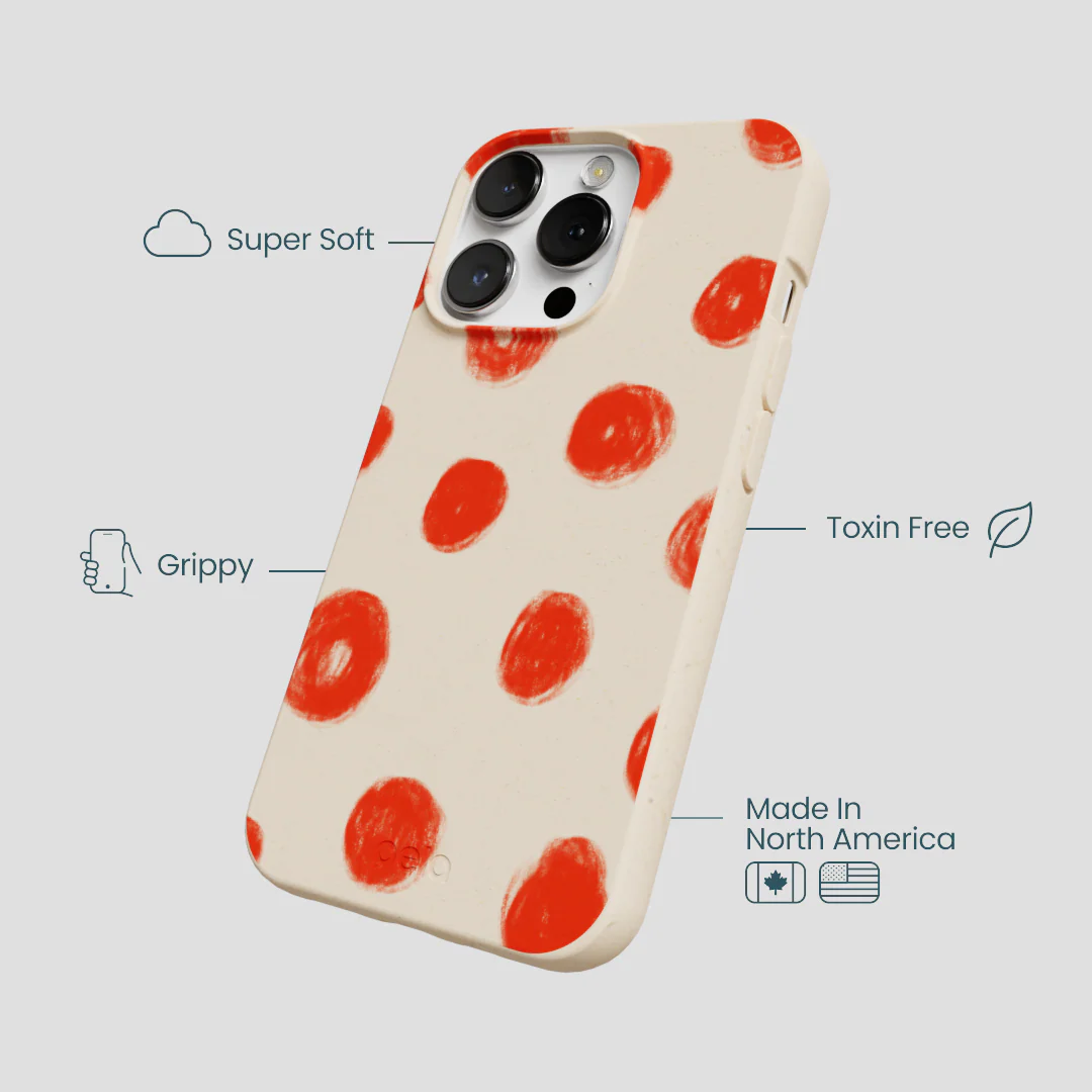Seashell Cheery Dots iPhone 13 Pro Max Case - Image 4