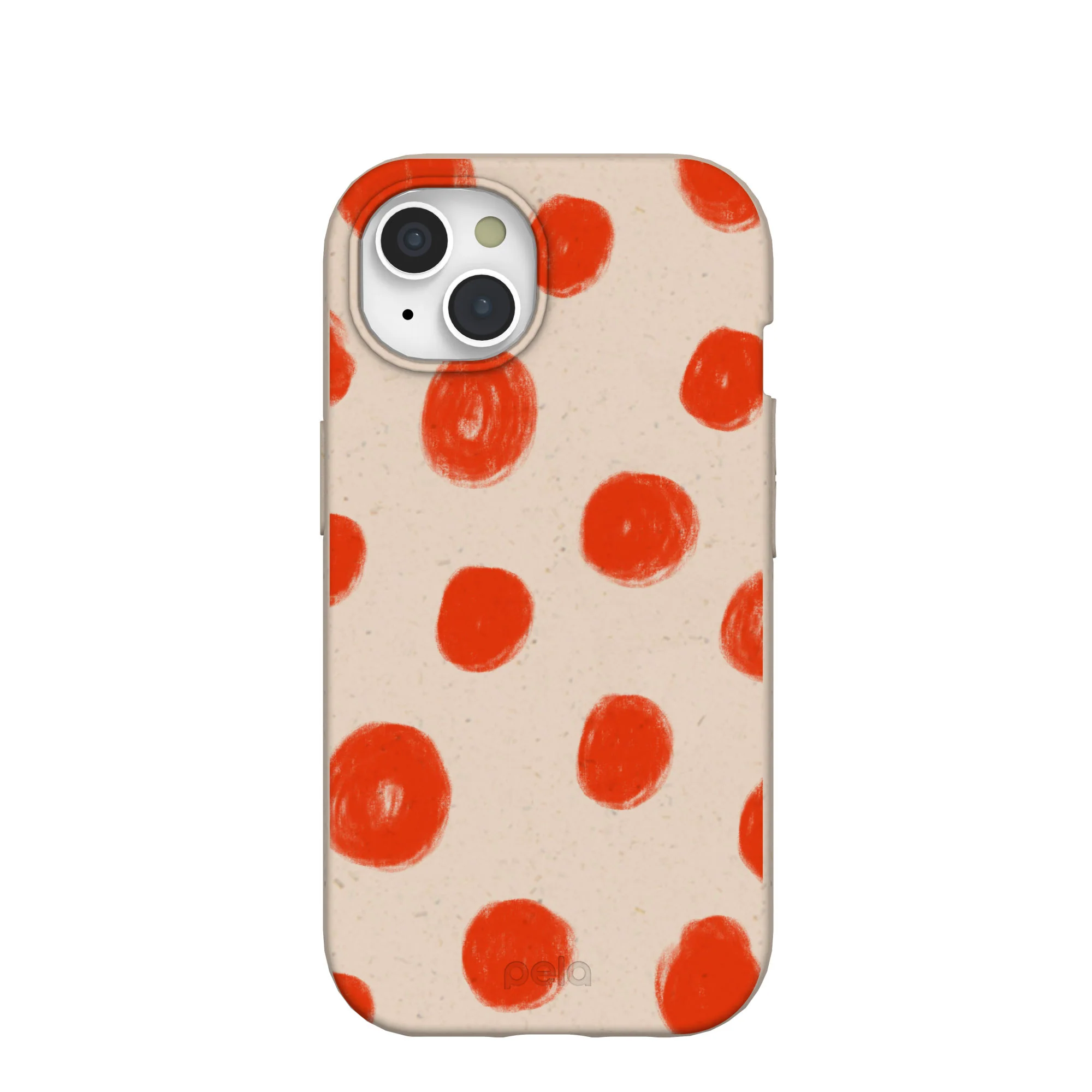 Seashell Cheery Dots iPhone 15 Case
