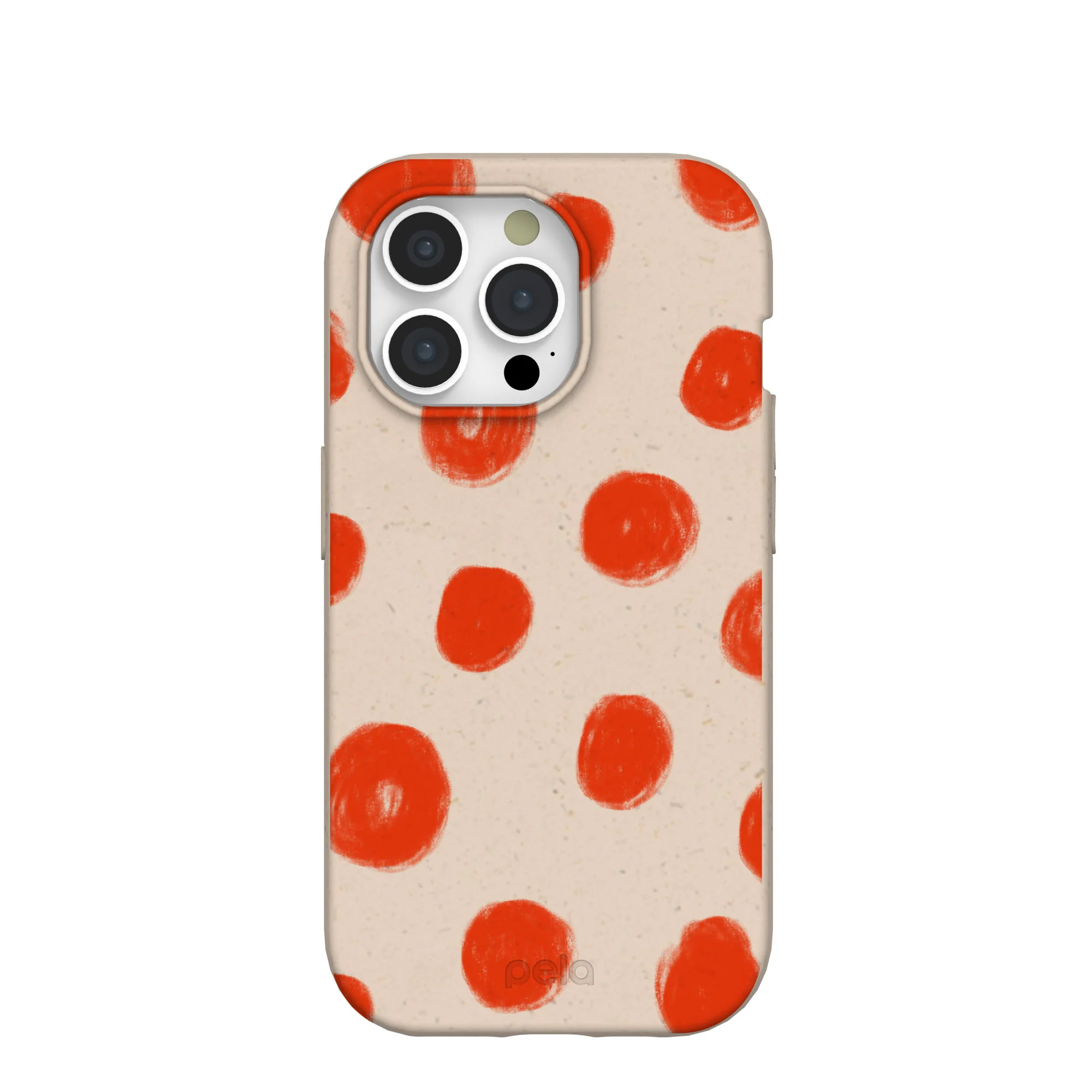 Seashell Cheery Dots iPhone 15 Pro Case