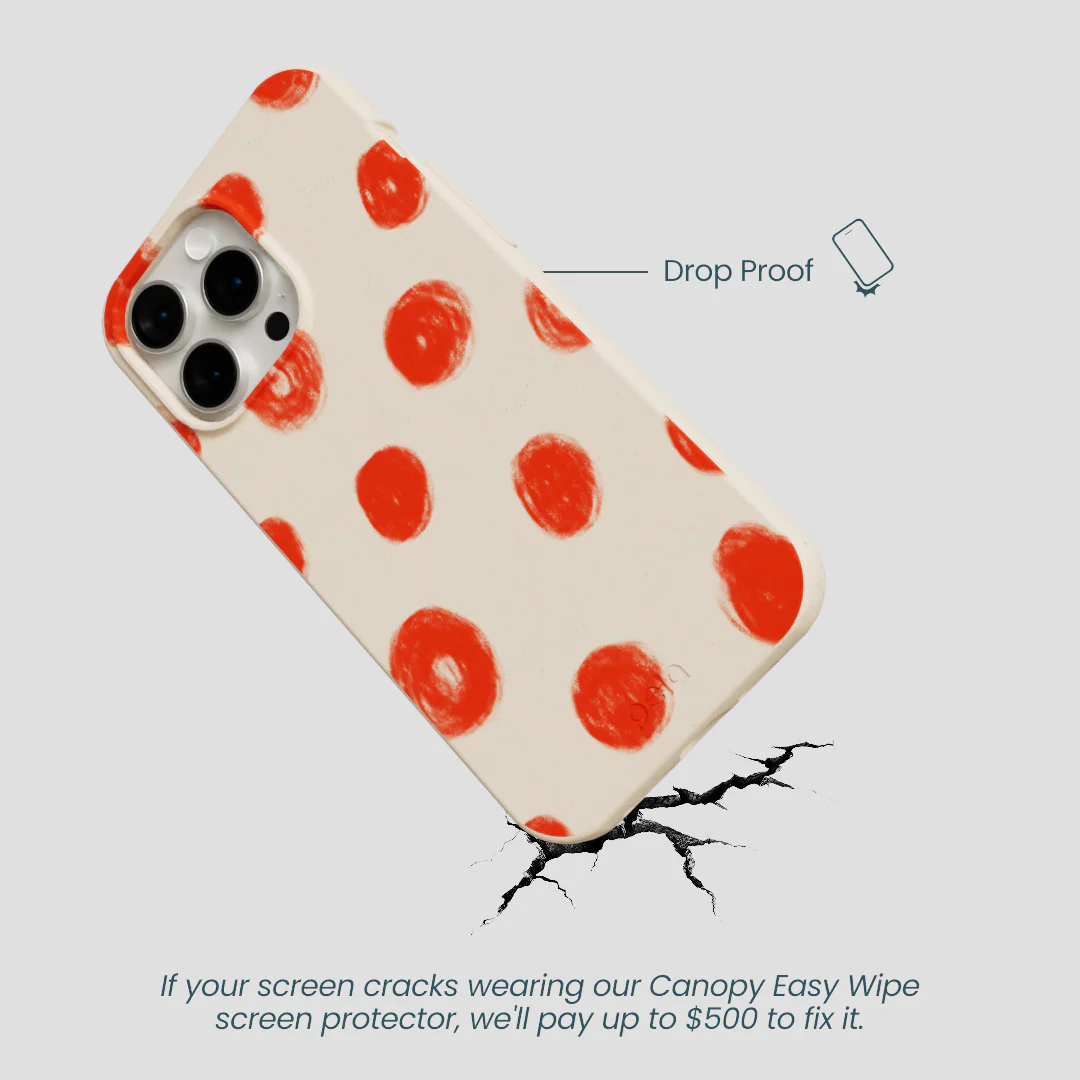 Seashell Cheery Dots iPhone 15 Pro Max Case - Image 5