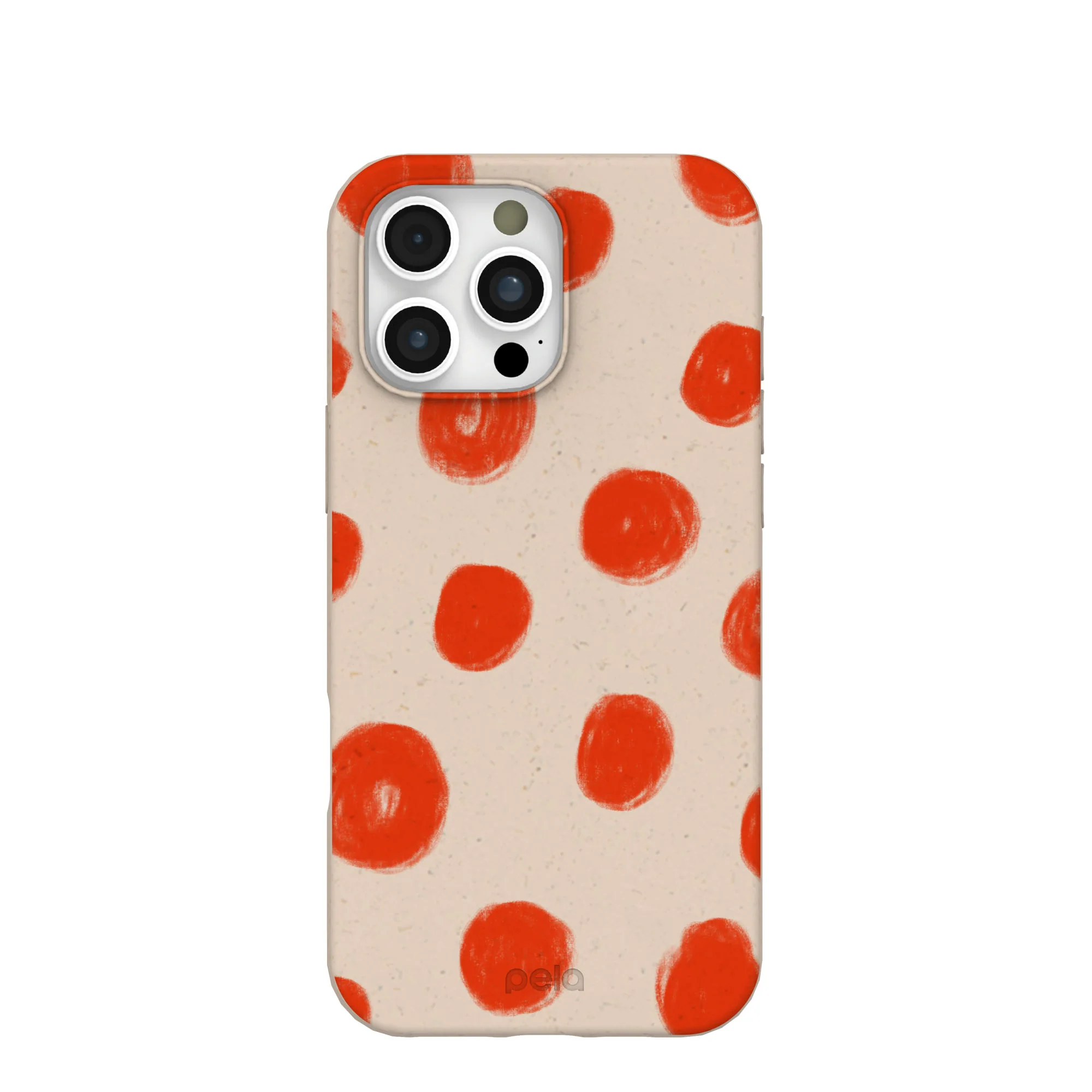 Seashell Cheery Dots iPhone 16 Pro Max Case