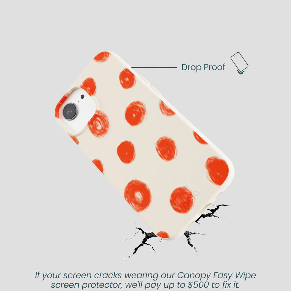 Seashell Cheery Dots iPhone 16e/17e Case - Image 5